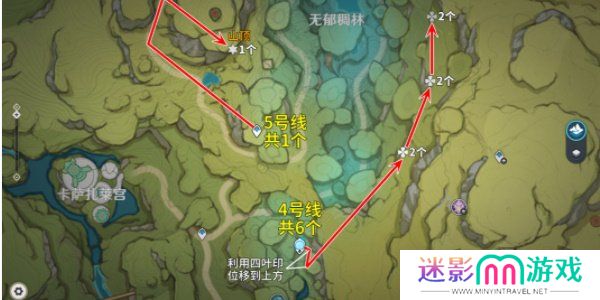 原神劫波莲采集位置分享 原神劫波莲采集分布图